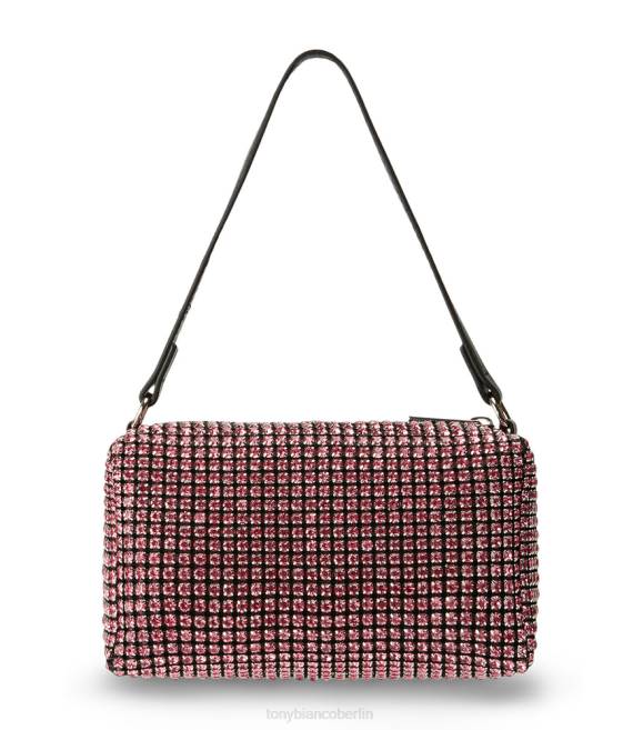 Bling Heels| de Tony Bianco Frauen Moma Mini-Handtaschen rosa Kristall 4624313
